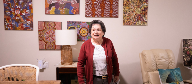 Lynda Werbeloff is the happiest she has ever been
