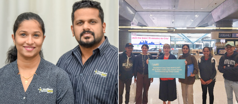 Staff search goes global